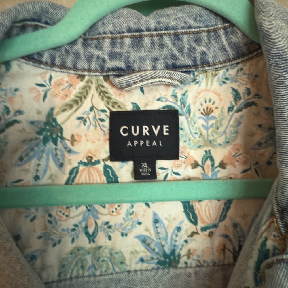 Light Blue Denim Shacket/Jacket - Picture 2 of 5